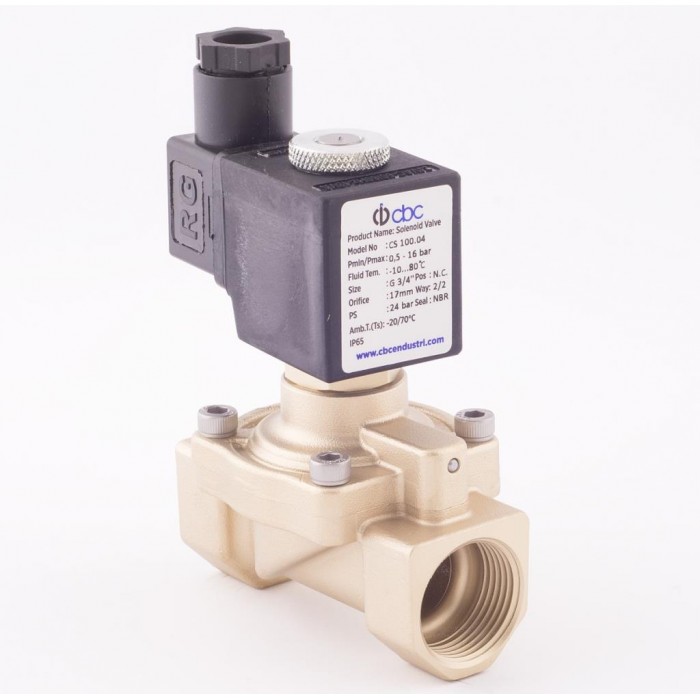 Cbc Genel Maksatlı Solenoid Valf 1 1/2'' N.K. Dn40