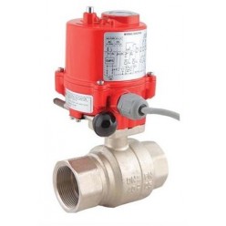 ELEKTRİK AKTUATÖRLÜ 2/2 YOLLU PRİNÇ KÜRESEL VANA