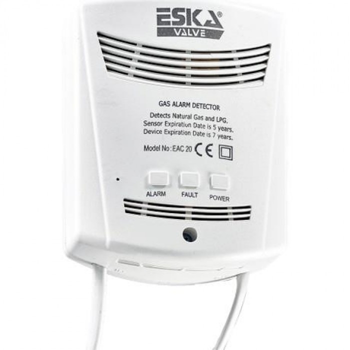 Eska Eac-20 Doğalgaz-Lpg Gaz Alarm Cihazı Dedektörü