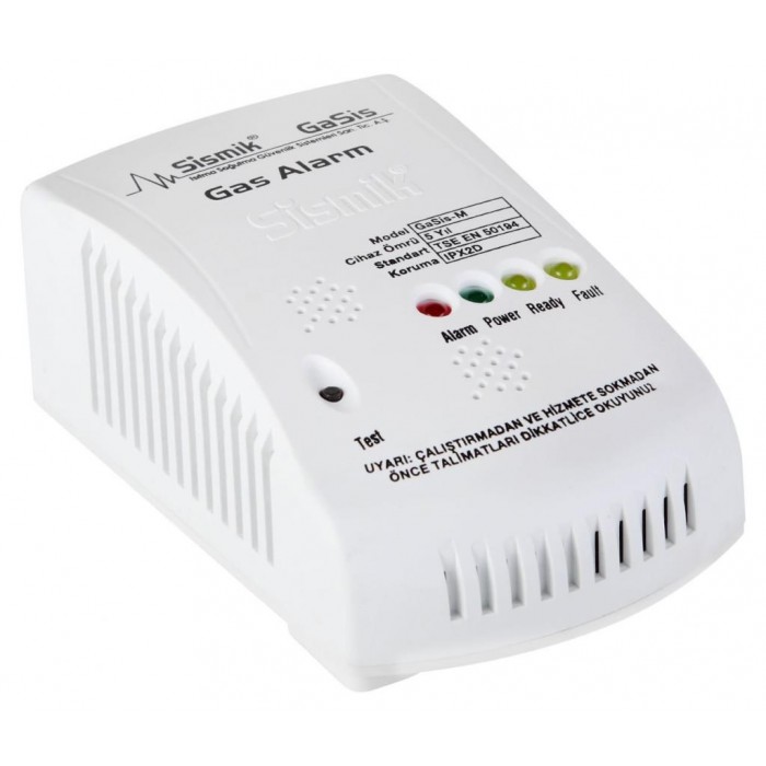 SİSMİK GaSis-M Gaz Alarm Dedektörü