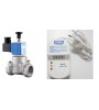 Gaz Alarm +1'' Selenoid Vana Doğalgaz LPG Güvenlik Seti