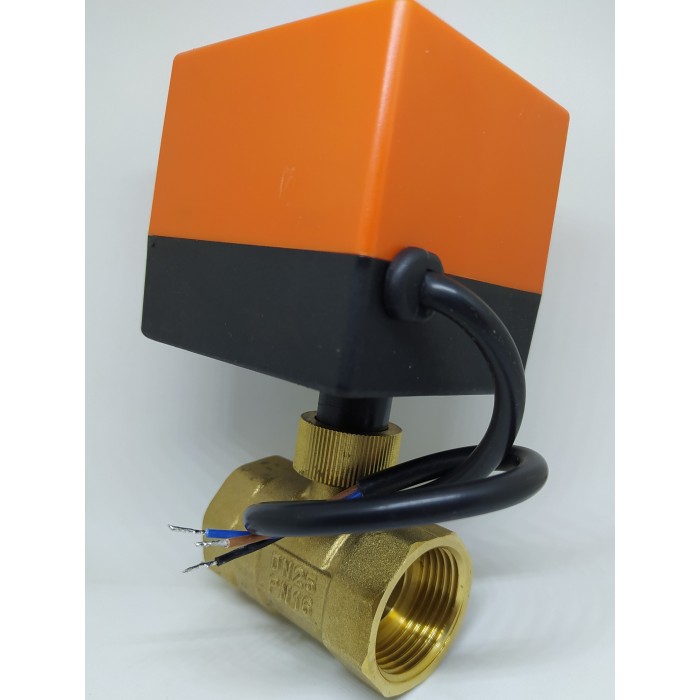 220VAC Mini Motorlu Vana Elektrik Aktüatörlü Zon Kontrol 220VAC Mini Motorlu Vana Elektrik Aktüatörlü Zon Kontrol